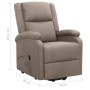 Sillón elevable tela gris taupe von , Sessel - Ref: Foro24-329707, Preis: 360,89 €, Rabatt: %