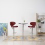 323649  Bar Stools 2 pcs Wine Red Faux Leather | Foro24.es | Tu tienda online para hogar, jardín y más Foro24.es