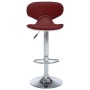 323649  Bar Stools 2 pcs Wine Red Faux Leather | Foro24.es | Tu tienda online para hogar, jardín y más Foro24.es