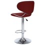 323649  Bar Stools 2 pcs Wine Red Faux Leather | Foro24.es | Tu tienda online para hogar, jardín y más Foro24.es