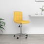 Silla de oficina giratoria de tela amarilla mostaza | Foro24.es | Tu tienda online para hogar, jardín y más Foro24.es
