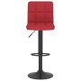 Taburetes de cocina 2 unidades tela rojo tinto by , Kitchen stools - Ref: Foro24-334290, Price: 135,14 €, Discount: %
