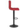 Taburetes de cocina 2 unidades tela rojo tinto by , Kitchen stools - Ref: Foro24-334290, Price: 135,14 €, Discount: %