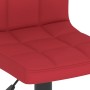 Taburetes de cocina 2 unidades tela rojo tinto by , Kitchen stools - Ref: Foro24-334290, Price: 135,14 €, Discount: %
