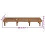 Tumbona plegable con cojín madera maciza de acacia von , Liegen - Ref: Foro24-3064175, Preis: 217,32 €, Rabatt: %