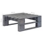 Muebles de palets 4 pzas y cojines madera pino impregnada gris by , Garden sets - Ref: Foro24-3066771, Price: 363,21 €, Disco...