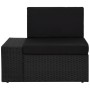 Set muebles de jardín 10 pzas ratán sintético y cojines negro by , Garden sets - Ref: Foro24-3067148, Price: 1,00 €, Discount: %