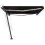 Toldo automático LED sensor de viento gris antracita 500x350 cm de , Toldos - Ref: Foro24-3069874, Precio: 869,60 €