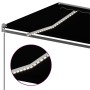 Toldo automático LED sensor de viento gris antracita 500x350 cm de , Toldos - Ref: Foro24-3069874, Precio: 869,60 €