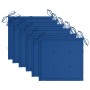 Sillas de jardín apilables 6 uds madera de teca con cojines by , Garden chairs - Ref: Foro24-3073235, Price: 623,68 €, Discou...