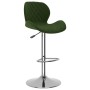 Taburetes de cocina 2 unidades terciopelo verde oscuro by , Kitchen stools - Ref: Foro24-334914, Price: 148,26 €, Discount: %