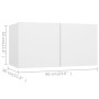Juego de mueble para TV de 10 piezas aglomerado blanco de , Muebles TV - Ref: Foro24-3078652, Precio: 402,06 €, Descuento: %