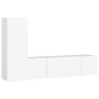 Set de muebles de salón TV 3 piezas madera de ingeniería blanco von , TV-Möbel - Ref: Foro24-3078673, Preis: 122,23 €, Rabatt: %