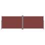 Retractable brown side awning 220x600 cm by vidaXL, Umbrellas - Ref: Foro24-318015, Price: 131,47 €, Discount: %