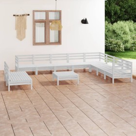Comprar Juego de muebles de jardín 11 piezas