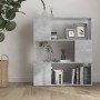 Librería separador contrachapada gris hormigón 80x24x94 cm | Foro24.es | Tu tienda online para hogar, jardín y más Foro24.es