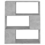 Librería separador contrachapada gris hormigón 80x24x94 cm | Foro24.es | Tu tienda online para hogar, jardín y más Foro24.es