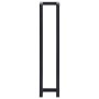 Toallero de hierro negro 12,5x12,5x60 cm de , Toalleros - Ref: Foro24-325919, Precio: 28,34 €, Descuento: %