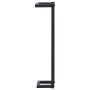 Toallero de hierro negro 12,5x12,5x60 cm de , Toalleros - Ref: Foro24-325919, Precio: 28,34 €, Descuento: %
