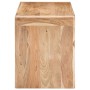 Banco de madera de acacia maciza 110x38x46 cm by , Dining and kitchen benches - Ref: Foro24-323584, Price: 138,16 €, Discount: %