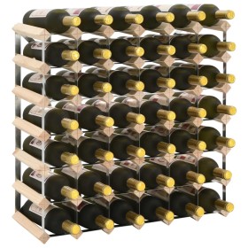Botellero para 42 botellas de madera maciza de pino by , Wine racks - Ref: Foro24-282470, Price: 84,31 €, Discount: %