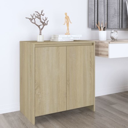 Aparador de madera contrachapada roble Sonoma 70x41x75 cm von , Sideboards - Ref: Foro24-809740, Preis: 87,10 €, Rabatt: %