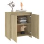 Aparador de madera contrachapada roble Sonoma 70x41x75 cm von , Sideboards - Ref: Foro24-809740, Preis: 87,10 €, Rabatt: %