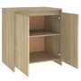 Aparador de madera contrachapada roble Sonoma 70x41x75 cm von , Sideboards - Ref: Foro24-809740, Preis: 87,10 €, Rabatt: %