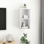 Mueble de pared para TV madera contrachapada blanco 37x37x72 cm by , TV Furniture - Ref: Foro24-805471, Price: 38,42 €, Disco...