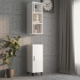 Armario pared madera contrachapada blanco brillo 34,5x32,5x90cm by , Shelves and shelves - Ref: Foro24-812489, Price: 48,79 €...