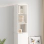 Armario pared madera contrachapada blanco brillo 34,5x32,5x90cm by , Shelves and shelves - Ref: Foro24-812489, Price: 48,79 €...