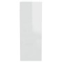 Armario pared madera contrachapada blanco brillo 34,5x32,5x90cm by , Shelves and shelves - Ref: Foro24-812489, Price: 48,79 €...