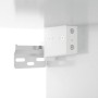 Armario pared madera contrachapada blanco brillo 34,5x32,5x90cm by , Shelves and shelves - Ref: Foro24-812489, Price: 48,79 €...