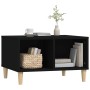 Mesa de centro madera contrachapada negro 60x50x36,5 cm by , Coffee table - Ref: Foro24-821029, Price: 35,38 €, Discount: %