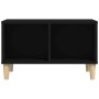 Mesa de centro madera contrachapada negro 60x50x36,5 cm by , Coffee table - Ref: Foro24-821029, Price: 35,38 €, Discount: %