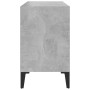 Mueble de TV con patas metal gris hormigón 69,5x30x50 cm von , TV-Möbel - Ref: Foro24-805936, Preis: 39,47 €, Rabatt: %