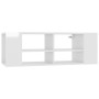 Mueble de pared para TV contrachapada blanco brillo 102x35x35cm | Foro24.es | Tu tienda online para hogar, jardín y más Foro24.es
