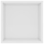 Mueble de pared para TV contrachapada blanco brillo 102x35x35cm | Foro24.es | Tu tienda online para hogar, jardín y más Foro24.es