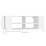 Mueble de pared para TV madera contrachapada blanco 102x35x35cm | Foro24.es | Tu tienda online para hogar, jardín y más Foro24.es