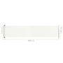 Retractable cream side awning for patio 140x600 cm by vidaXL, Umbrellas - Ref: Foro24-317953, Price: 87,36 €, Discount: %