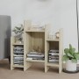 Armario auxiliar madera contrachapada roble Sonoma 60x26x60 cm | Foro24.es | Tu tienda online para hogar, jardín y más Foro24.es