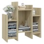 Armario auxiliar madera contrachapada roble Sonoma 60x26x60 cm | Foro24.es | Tu tienda online para hogar, jardín y más Foro24.es