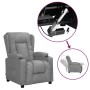 Sillón elevable cuero sintético gris | Foro24.es | Tu tienda online para hogar, jardín y más Foro24.es