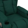 Sillón de masaje elevable tela verde oscuro by , Electric massage chairs - Ref: Foro24-3093439, Price: 289,90 €, Discount: %