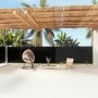 Toldo lateral retráctil negro 160x1200 cm de vidaXL, Sombrillas - Ref: Foro24-318066, Precio: 86,74 €, Descuento: %