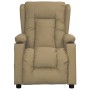 Sillón elevable cuero sintético color capuchino by , Armchairs - Ref: Foro24-3093445, Price: 276,16 €, Discount: %