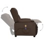 Sillón de masaje elevable cuero sintético marrón by , Electric massage chairs - Ref: Foro24-3093451, Price: 288,44 €, Discoun...