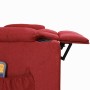 Sillón de masaje elevable tela rojo tinto | Foro24.es | Tu tienda online para hogar, jardín y más Foro24.es