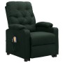 Sillón de masaje elevable tela verde oscuro by , Electric massage chairs - Ref: Foro24-3093493, Price: 258,92 €, Discount: %