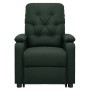 Sillón de masaje elevable tela verde oscuro by , Electric massage chairs - Ref: Foro24-3093493, Price: 258,92 €, Discount: %